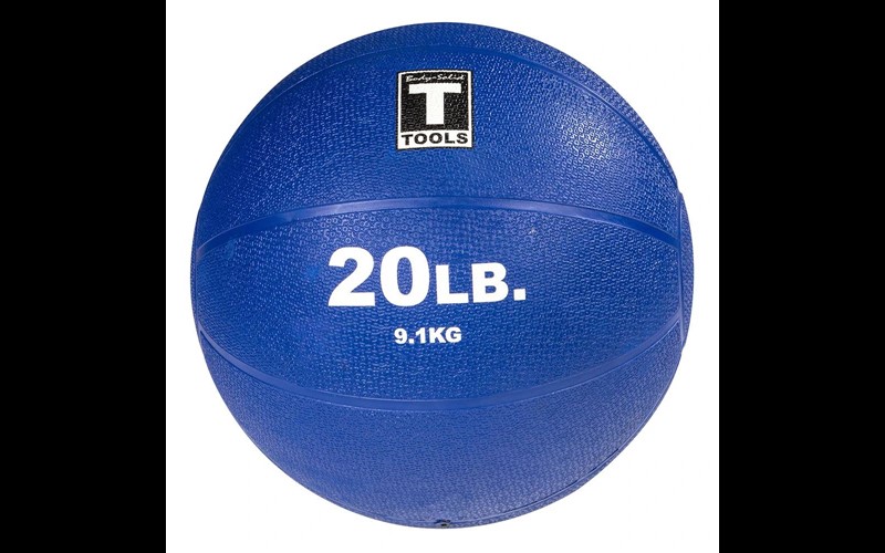 Medicine Ball - dark blue - 9,1 kg - 20 LB